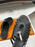 Hermes Noria Sandal in black