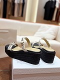 Dior J'Adior Wedge Slide with Straps