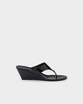 Prada Patent Leather Thong Sandals