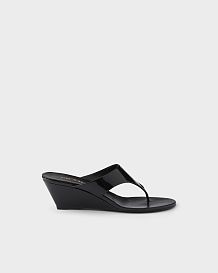 Prada Patent Leather Thong Sandals