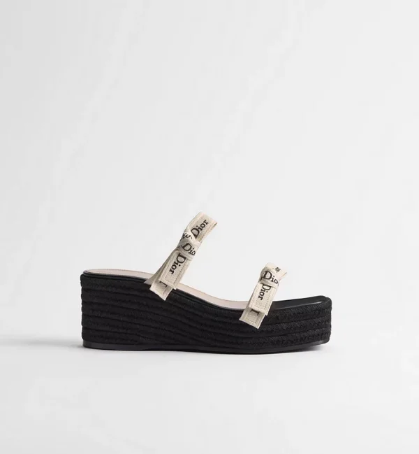 Dior J'Adior Wedge Slide with Straps