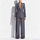 Luxury Heavy Embellished Grey Suit Set