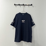 Balenciaga Women's Wfp Medium Fit T-shirt in Navy