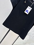 Tie-sleeve Cotton T-shirt in Black