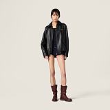 Nappa leather jacket