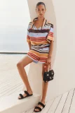 Chanel Multicolour Shorts & Top (The CHANEL Coco Beach 2026 collection Look 2)