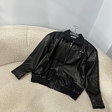 Nappa leather jacket