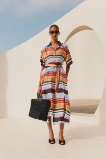 Chanel Midi Dress (The CHANEL Coco Beach 2026 collection Look 7)