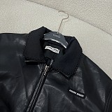 Nappa leather jacket