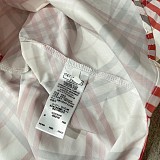 Check Cotton Shirt Dress