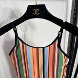 Chanel Stretch Jersey Multicolour Swimwear (The CHANEL Coco Beach 2026 collection Look 30)