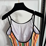 Chanel Stretch Jersey Multicolour Swimwear (The CHANEL Coco Beach 2026 collection Look 30)