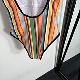 Chanel Stretch Jersey Multicolour Swimwear (The CHANEL Coco Beach 2026 collection Look 30)