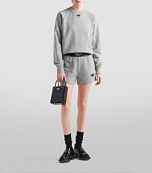 Prada Cotton Stretch Shorts