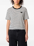 Prada Stripe Tee Top