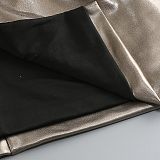Anida Dress with Metallic Finish