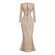 Neutral Crochet Maxi Dress