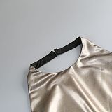 Anida Dress with Metallic Finish