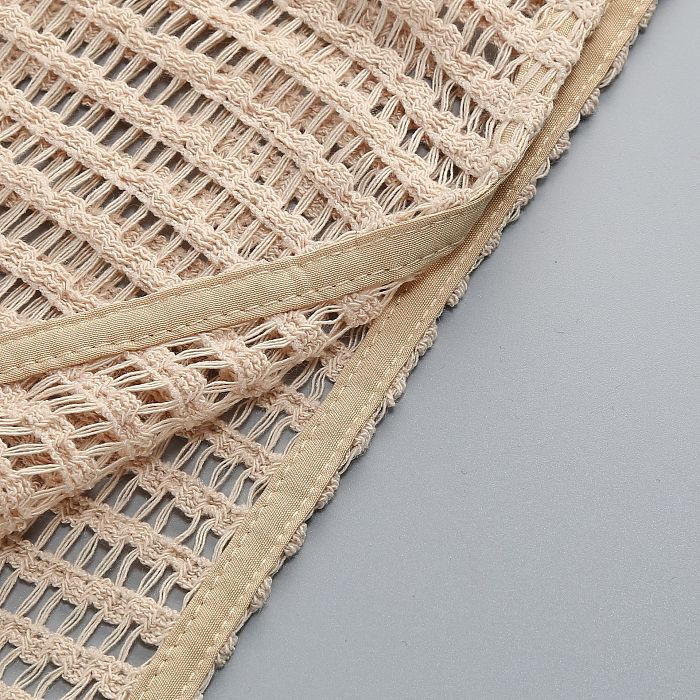 Neutral Crochet Maxi Dress