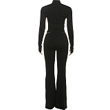 Sculpt Black Two-Piece Set