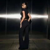 Sculpt Black Two-Piece Set