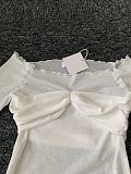 Mesh Off-shoulder Top