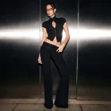 Sculpt Black Two-Piece Set