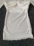 Mesh Off-shoulder Top