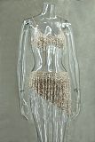 Sequins Fringe 2-pieces Swimwear