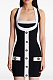 Two-tone Halterneck Dress