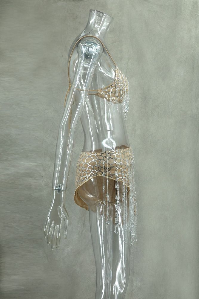 Sequins Fringe 2-pieces Swimwear