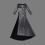 Sequin-embellished Gown