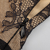Corset Mini Dress in Black