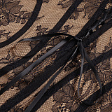 Corset Mini Dress in Black