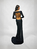 Sequin-embellished Gown