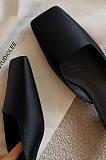 Satin Mules