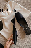 Satin Mules