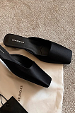 Satin Mules