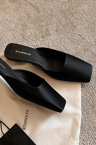Satin Mules