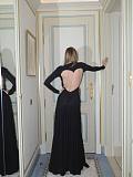 Women's Iconography Funnel Neck Fit & Flare Maxi Dress