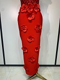 Floral Sequin Maxi Dress