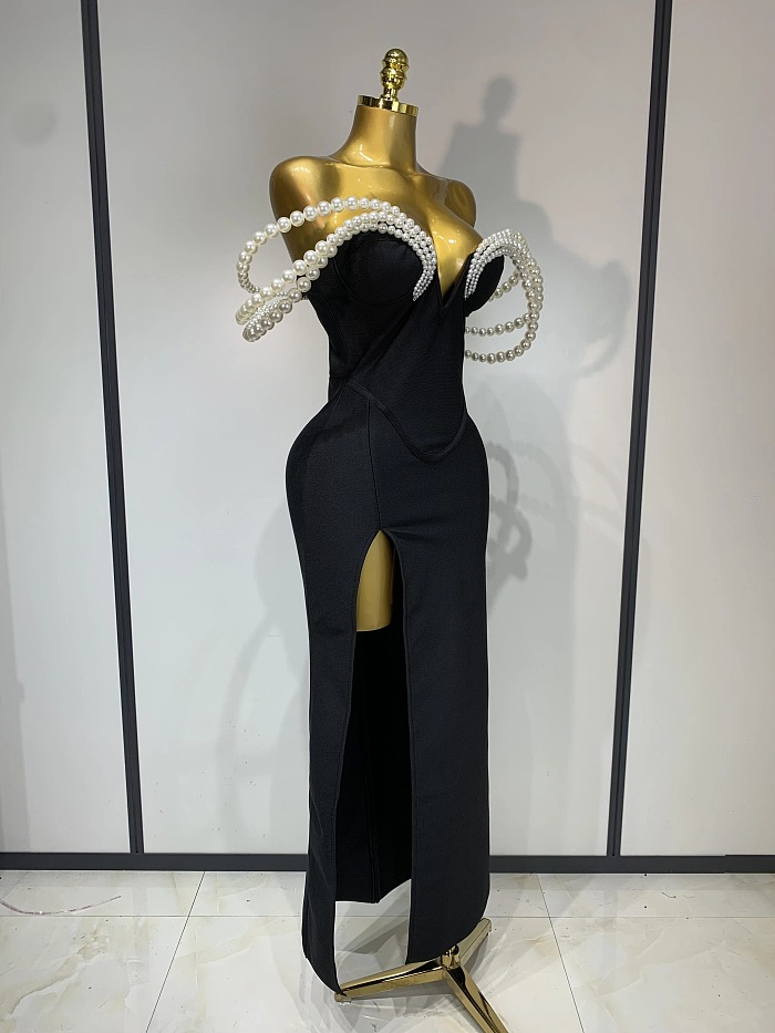 Pearl  Bandage Gown