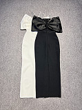 Satin Ruched Gown
