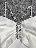 Satin Ruched Gown