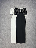 Satin Ruched Gown