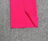 Satin Ruched Gown