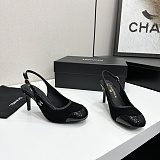 Patent Heeled Slingbacks
