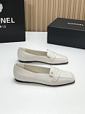 Shiny Calfskin Moccasins