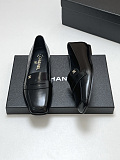 Shiny Calfskin Moccasins