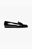 Shiny Calfskin Moccasins